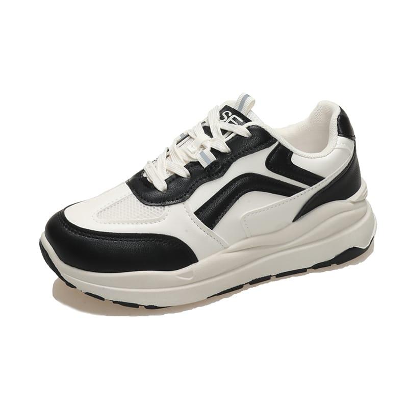 Sepatu Sneakers Wanita SETU Hyeyoon Model 102 Beige, Blue