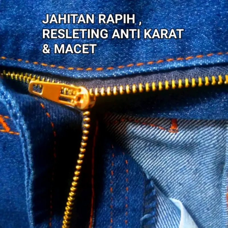 Celana Jeans Panjang Pria Slimfit - celana jeans panjang pensil pria Stretch Bahan Melar Denim 3