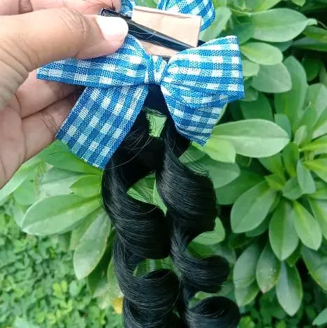 CEpit Rambut Curly Anak - 1 pasang kanan dan kiri Aksesoris Clips jepit Fashion 0