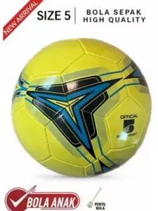 AKAKA Bola Sepak ANAK Size 5 Bahan PVC Berkualitas Dijamin Anti Bocor