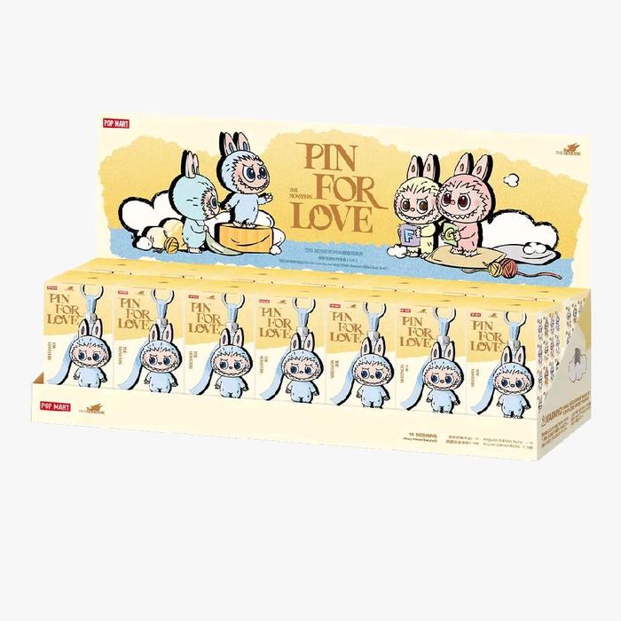 Gambar Pop Mart THE MONSTERS LABUBU Pin For Love Series Vinyl Plush Pendant SELECTED ( A-M ) 100% Original - F dari sneaker4play Kota Tangerang Tokopedia