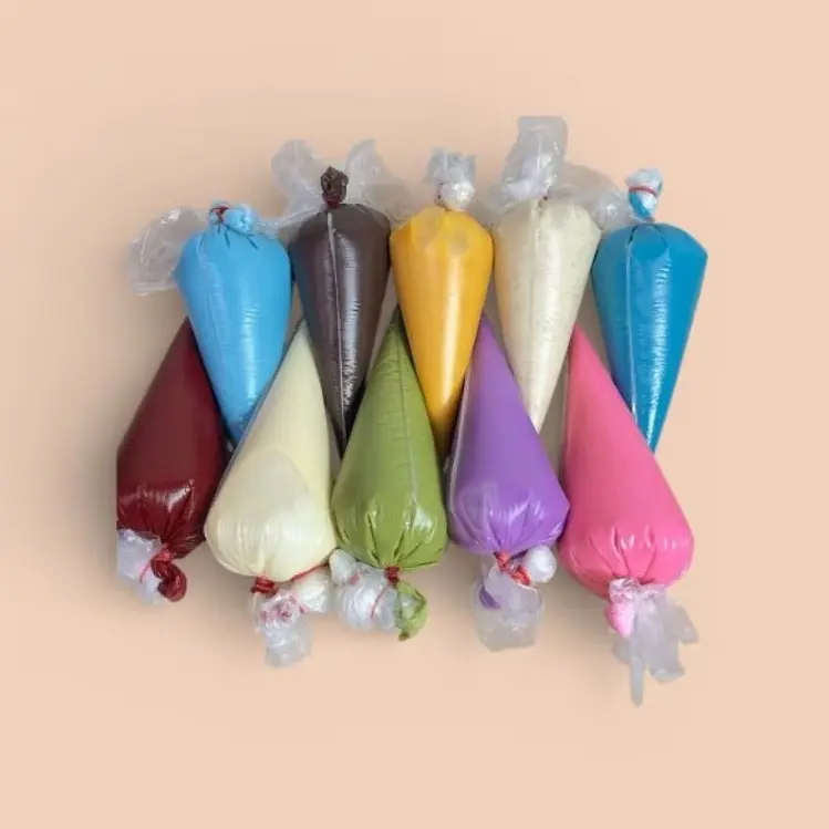 Paket Dip Glaze 8 Rasa 50gram Coklat Strawberry Greantea Blueberry Taro Tiramisu Vanila Cappucino untuk Baking Food
