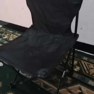 Speeds Kursi Lipat Outdoor Kursi Lipat Camping Portable Kuat Serbaguna Bahan Oxford Polyester Furnitur Berkemah Camping Furniture Indonesia 031-14 Hitam