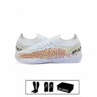 Gambar Zars - Sepatu Futsal Nova Devianz White Gold Magenta IN Boots - White/Cyan/Efraid, 39 dari ZarsOfficialStore Kab. Tangerang 3 Tokopedia