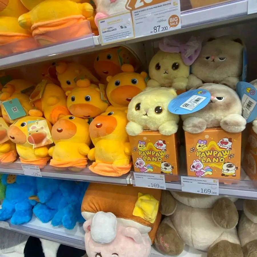 boneka lucu bagus dan lembut banyak variasi