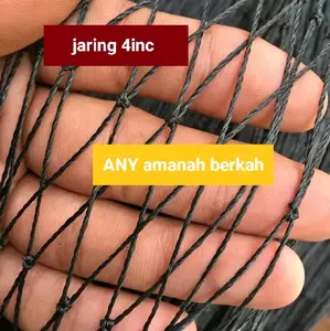 jaring pagar dan serbaguna p 50 m lbr 2 m tali atas bawah sudah terpasang jamu ayam