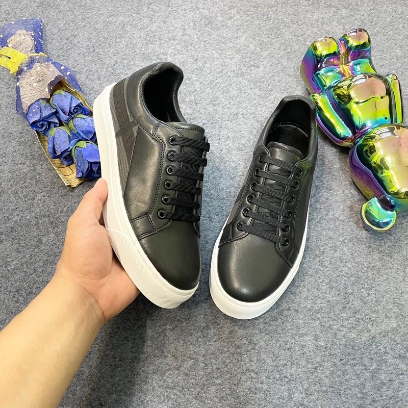 FULLBOX + BILL Giày Dây Buộc Bry Kẻ Nam Vân Nổi Hoạ Tiết Đẹp Đế Êm Chân