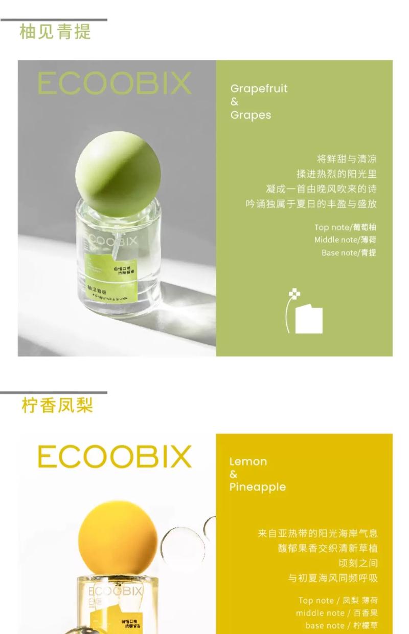 Product Introduction of ECOOBIX Oral Spray for Fresh Breath and Long-lasting Fragrance 9