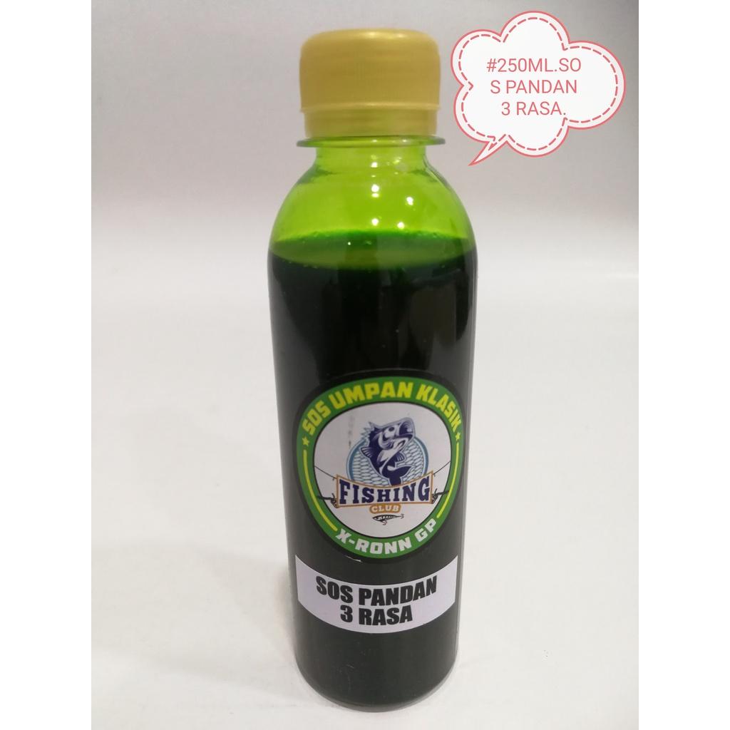 (1xPcs Random Flavor) Sos Umpan Klasik Perisa 250ml Fishing Sauce Fish Pancing Ikan Memancing X-Ronn GP