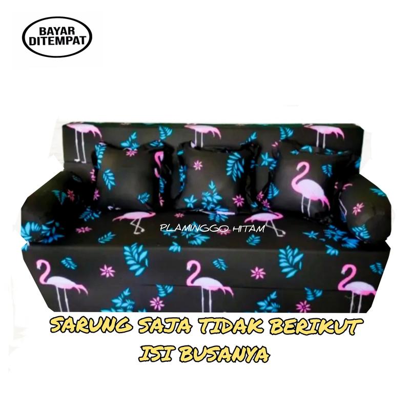 Sarung Sofa Bed Busa Inoac/Royal Tebal 20cm Ukuran 180x200cm - 160x200cm dengan Resleting 2