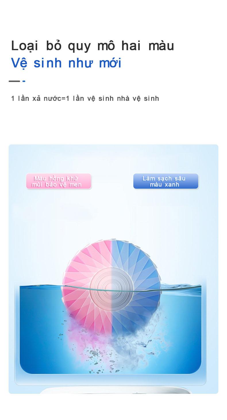 Product Introduction of 【Mua 1 Tặng 1】viên thả bồn cầu Viên Tẩy Bồn Cầu 2 in1 Viên sạch bồn cầu tẩy sạch mảng bám, Khử Mùi Hôi, diệt vi khuẩn toilet 3