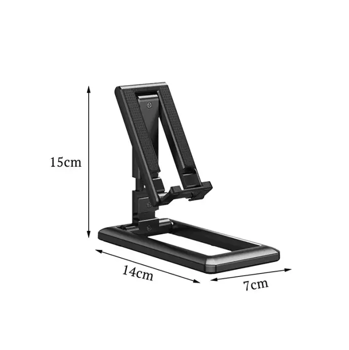 Dudukan Telepon Desktop Meja Folding Transformer HD28 dengan Bantalan Karet Antiselip dan Desain Bergaya 2