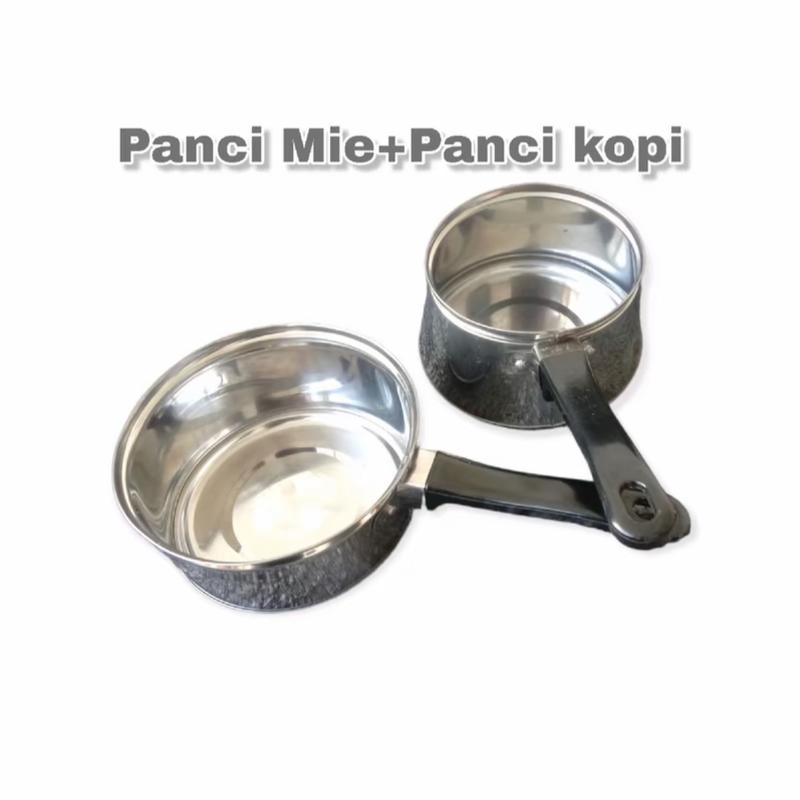 Paket Hemat Panci Susu dan Kopi Stainless Steel Anti Panas - Kitchenware 1