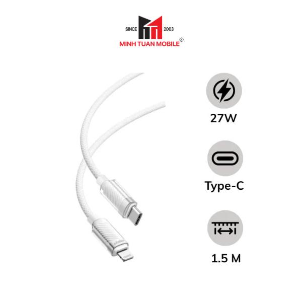Cáp Type-C to Lightning Innostyle CryStalShine 1.5m