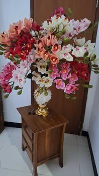 Product Review of Anggrek cymbidium artificial latek/Cimbidium Latek premium/1pcs Dekorasi Dekorasi from T**y 0
