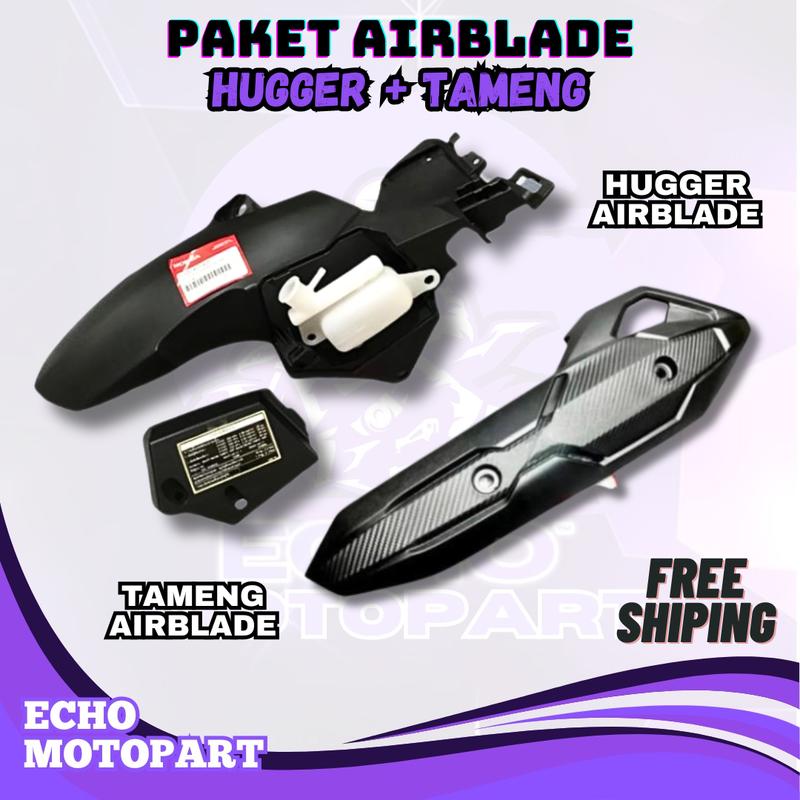 Hugger Air Blade Spakbor Kolong Airblade AIR BLADE Old Vario 125 Vario 150 fre tameng Motorcycle 3