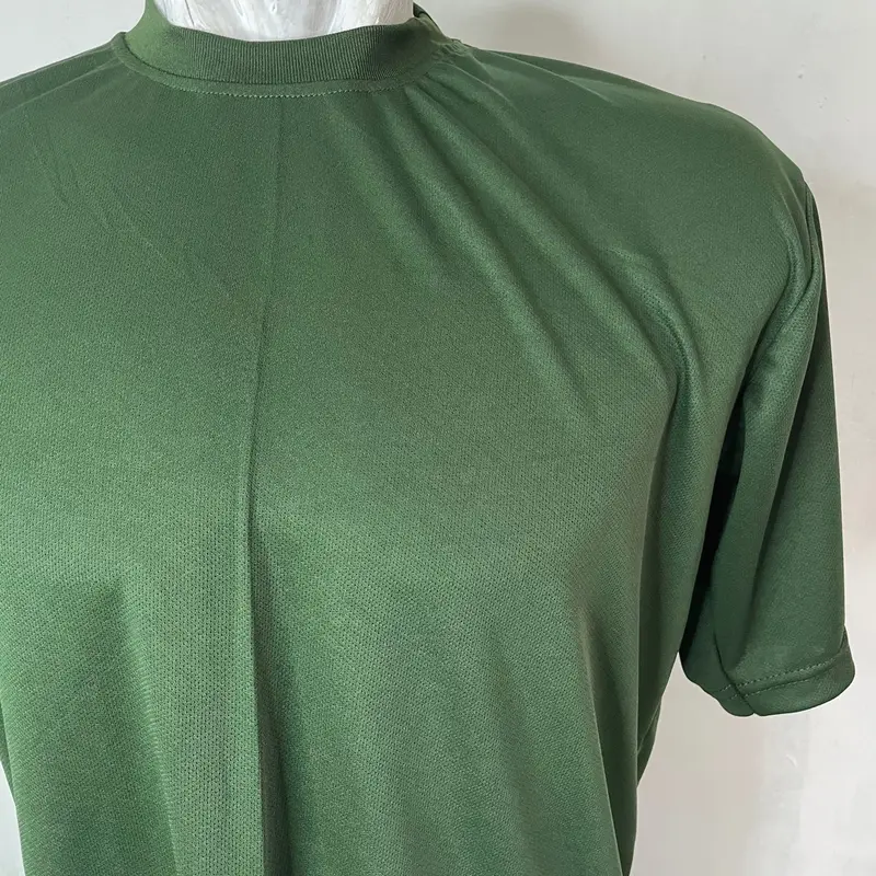 Baju Polos | Kaos Dalam Pdh | Hijau Polos 1