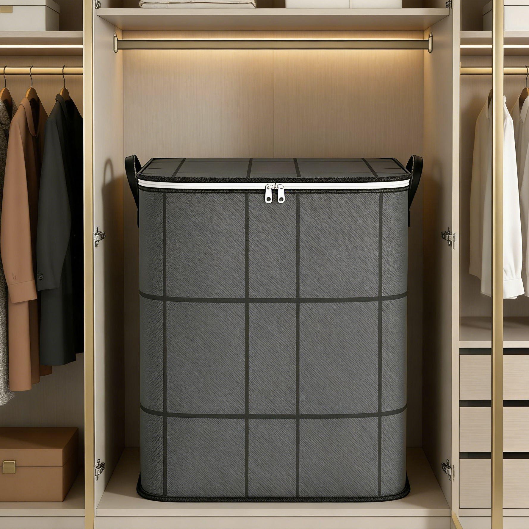 Large-capacity Extra-Large Waterproof & Moisture-Resistant Storage Box/Bag — Wear-resistant, ideal for clothes, quilts, moving, and packing Large-capacity Extra-Large Waterproof & Moisture-Resistant Storage Box/Bag — Wear-resistant, ideal for clothes, quilts, moving, and packing