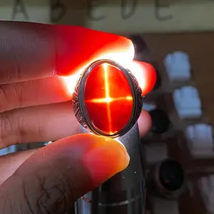 CINCIN PRIA AKIK YAMAN WULUNG MOTIF TAPAK JALAK