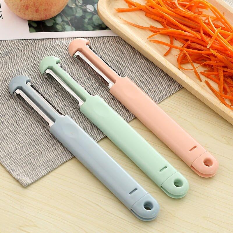 3 In 1 402 Stainless Steel Multi functional Peeler Home Skin-peeler Fruit Apple Potato Scraper Peeler Grater Kitchen 6