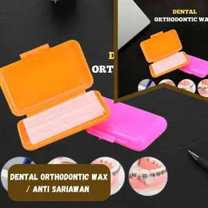 Dental Orthodontic Wax / Anti Sariawan / Pengaman Behel