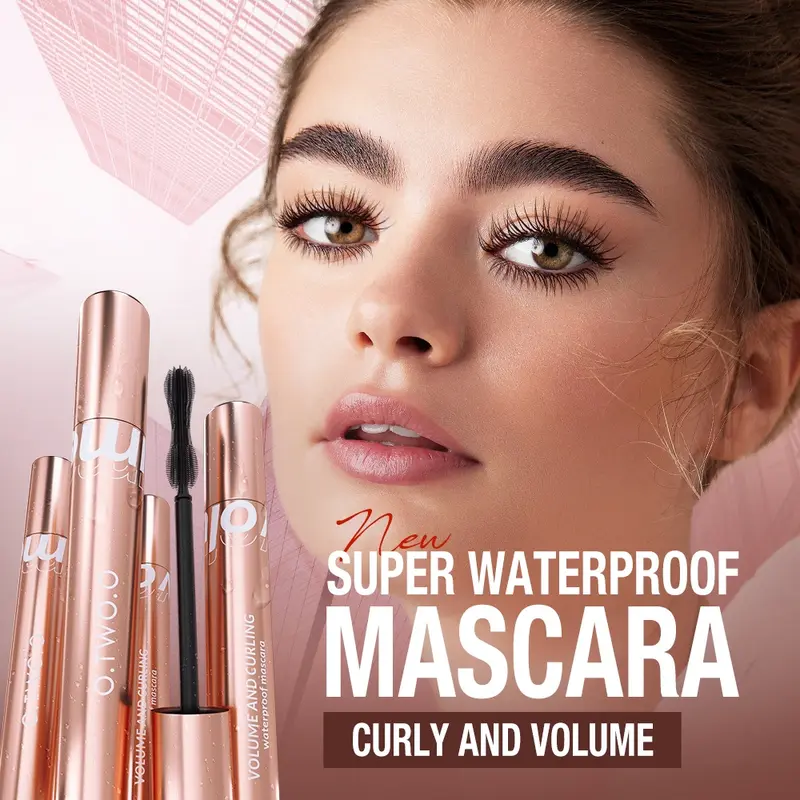 O.TWO.O Waterproof Mascara VOLUME & CURLING Long Lasting 36H Make Up 3