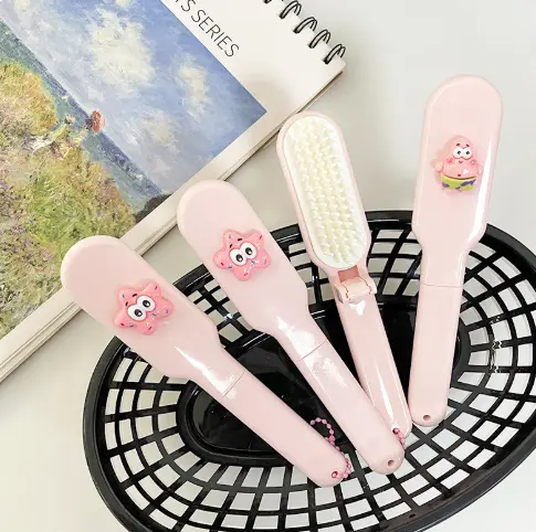 [Chiectiemxinh] Lược Gấp, Lược Chải Tóc Mini Nhỏ Gọn Bỏ Túi Tiện Lợi