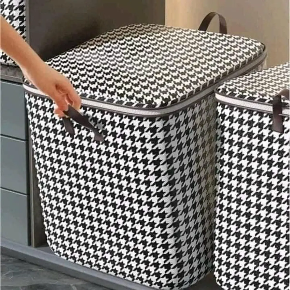Túi đựnġ Đồ Đa Năng Sọc Caro, Túi đựnġ Chăn Màn 140L