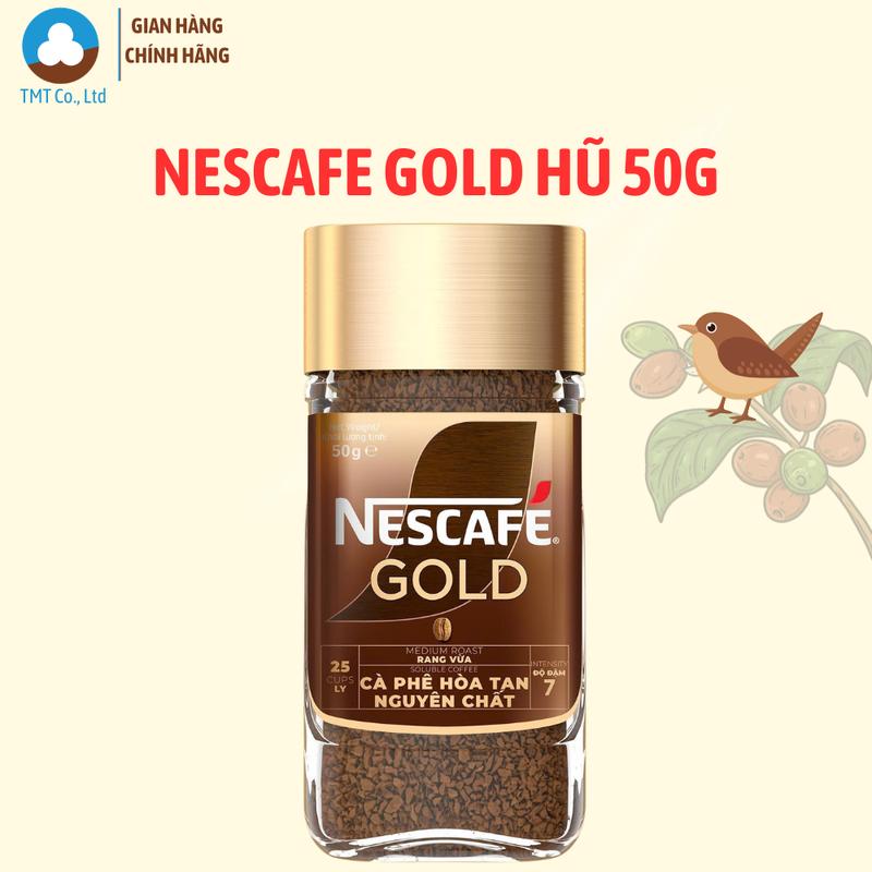 Cà phê hòa tan Nescafe Gold 50g - Nhập khẩu Nhật Bản