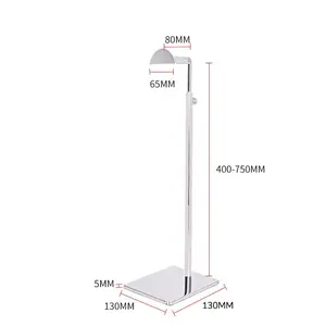 Gantungan Tas Berdiri / Adjustable Stable Handbag Display Stainless Steel Countertop Rack