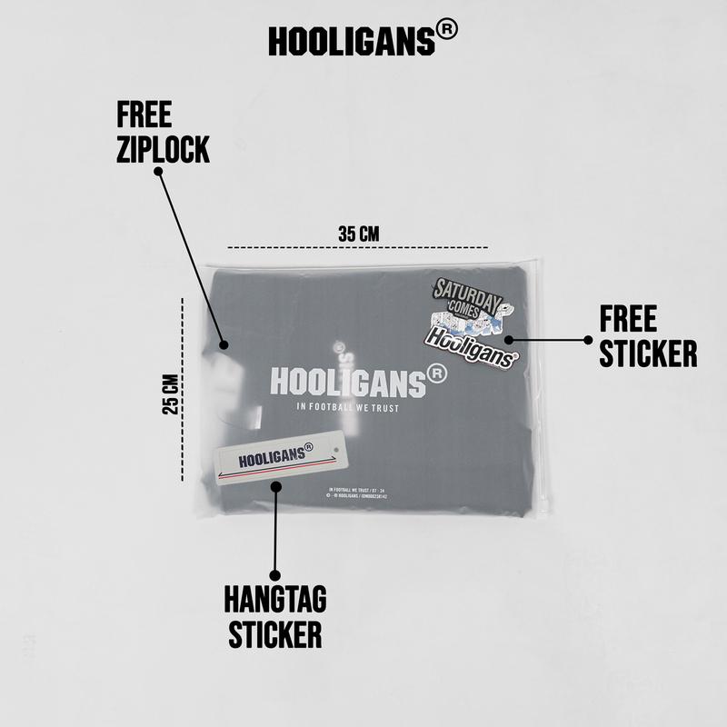Product Introduction of Hooligans T-Shirt Koller Navy Baju Kaos Combed Sablon Casual Nyaman Harian Pria 2