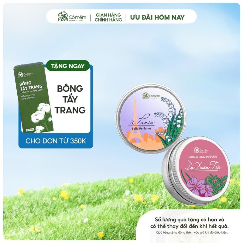 Nước hoa khô Nữ Thơm Lâu Cỏ Mềm 4g (Mùi ngẫu nhiên)