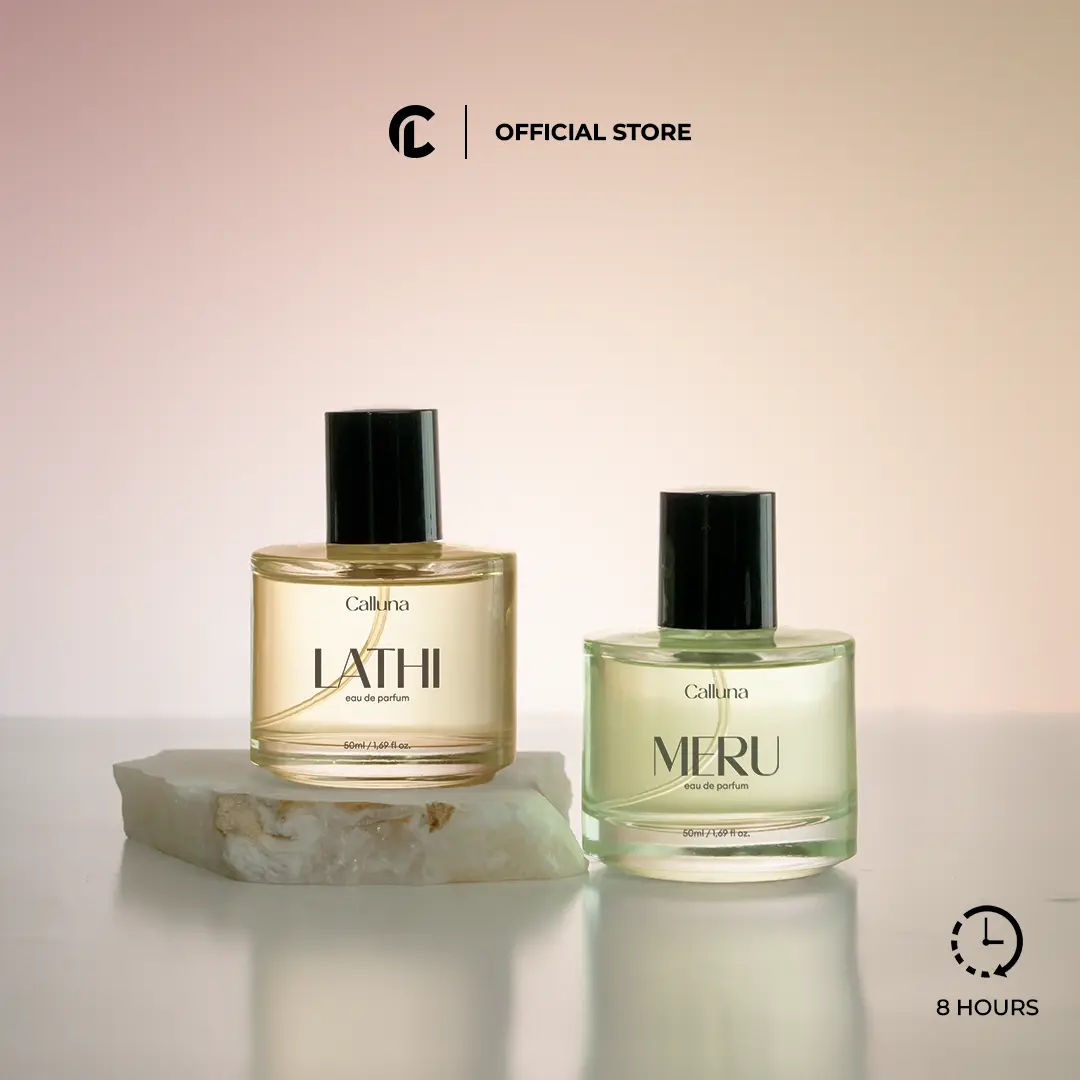 CALLUNA Parfum Bundling 50ml Pria Wanita Tahan Lama Aroma Manis Fresh Manly