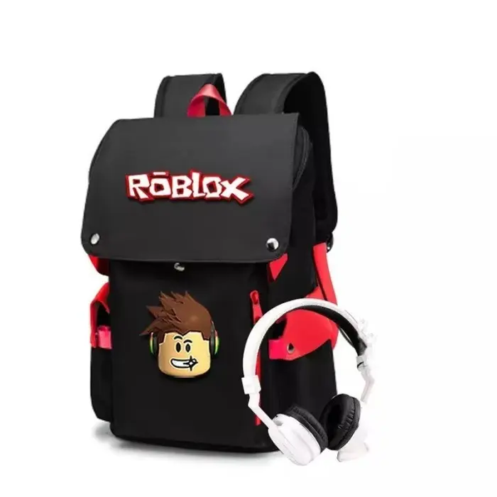 O✉MV TAS RANSEL ANAK SEKOLAH GAMER ROBLOX V2 TAS BACKPACK GAME ANAK VIRAL A♥6T