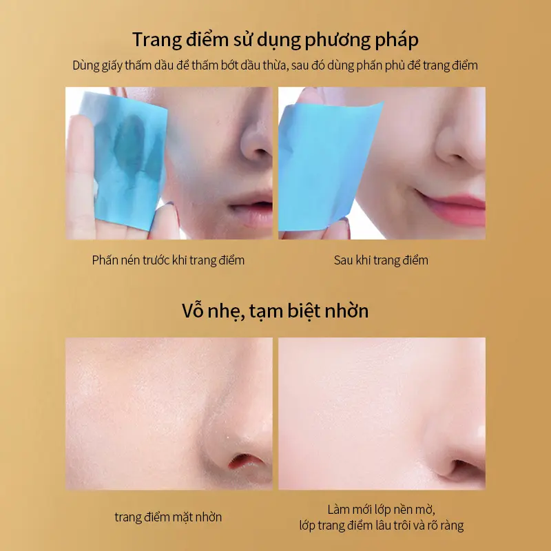 (COD)Phấn phủ trang điểm ZEESEA chống thấm nước kiềm dầu phong cách Anh Quốc bảo tàng cổ điển 8g Cosmetic Nữ Women Mỹ Phẩm 3