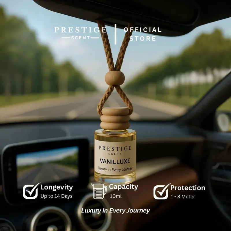 PRESTIGE SCENT l Parfum Mobil Gantung l Vanilluxe l Aromaterapi Luxury Car Perfume Diffuser Aromatherapy Original High Quality Mewah 2