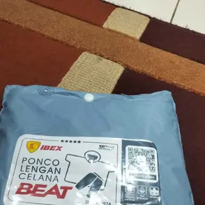 [SATUAN BISA PILIH WARNA] JAS HUJAN PONCO LENGAN CELANA HOODIE BEAT ANTI REMBES JAS HUJAN GORPCORE