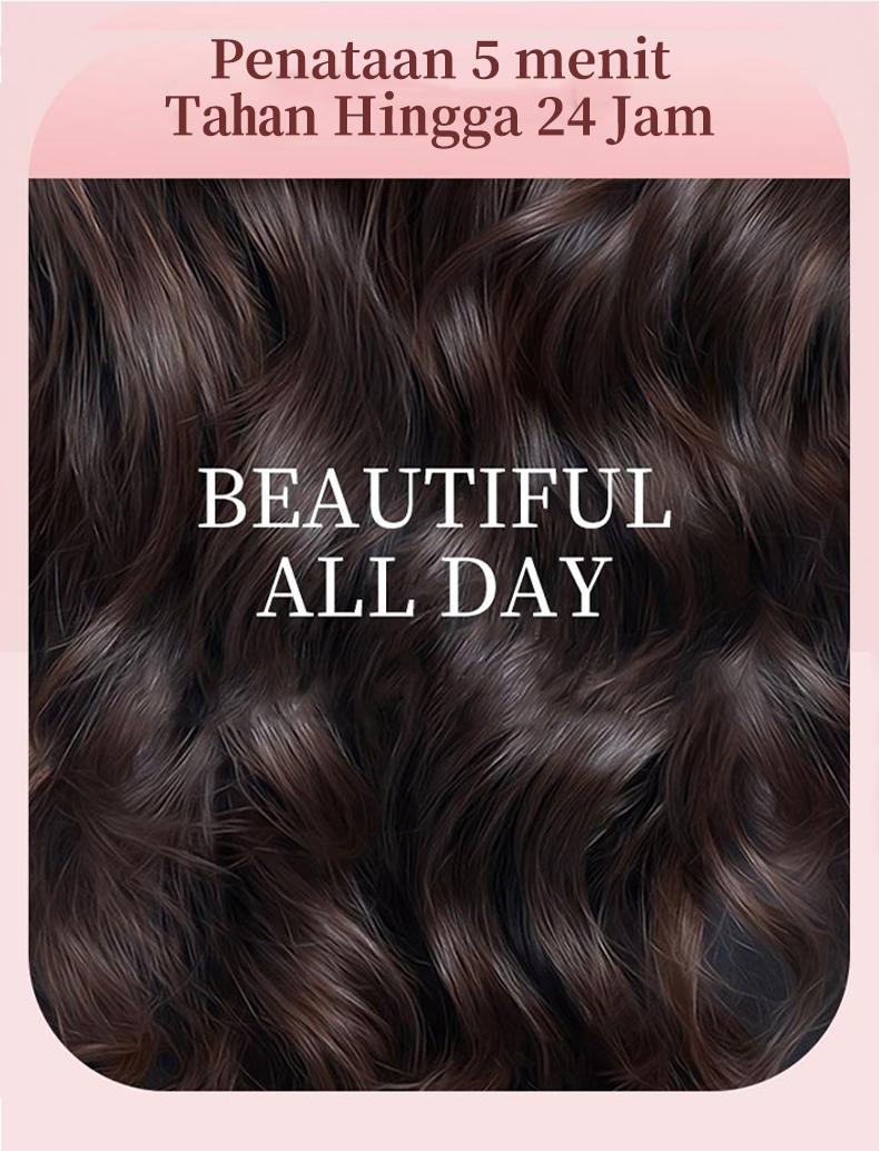 MAIMEITE Catokan Curly Otomatis 25mm Catokan Keriting Rambut Otomatis Ceramics Curly