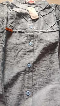 Product Review of ROSELLA BLOUSE POLO LINEN . baju Atasan Santai from U**n c**h 0