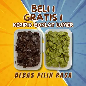 (BELI 1 GRATIS 1) Keripik Coklat Lumer by Sale Pisang Malang | Keripik Pisang Lumer 1000 ML