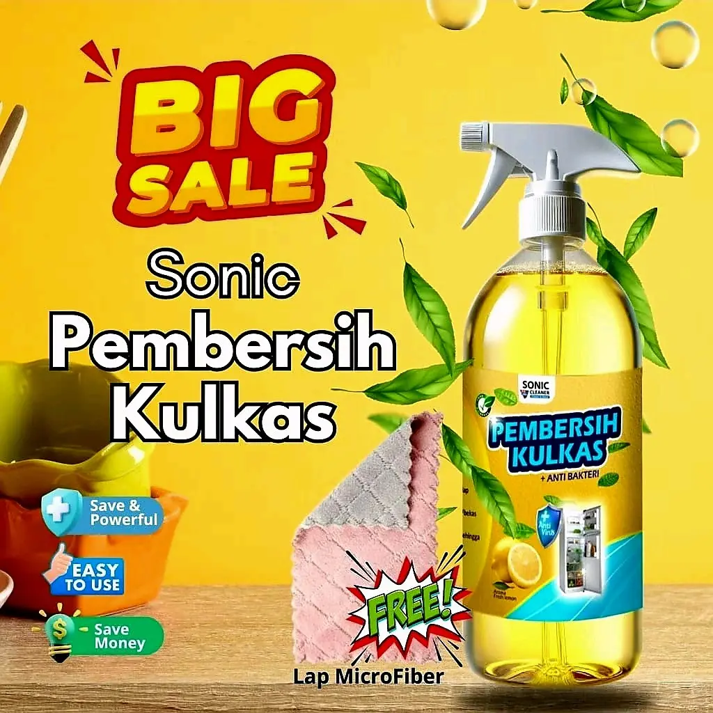 Polki Cairan Pembersih Kulkas Multi Fungsi Serbaguna - Cleaning