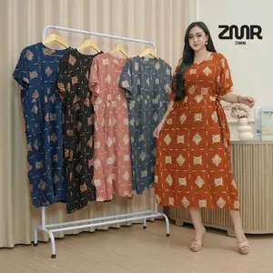 Daster Gabriela Bahan Rayon Premium Busui Bumil Dress