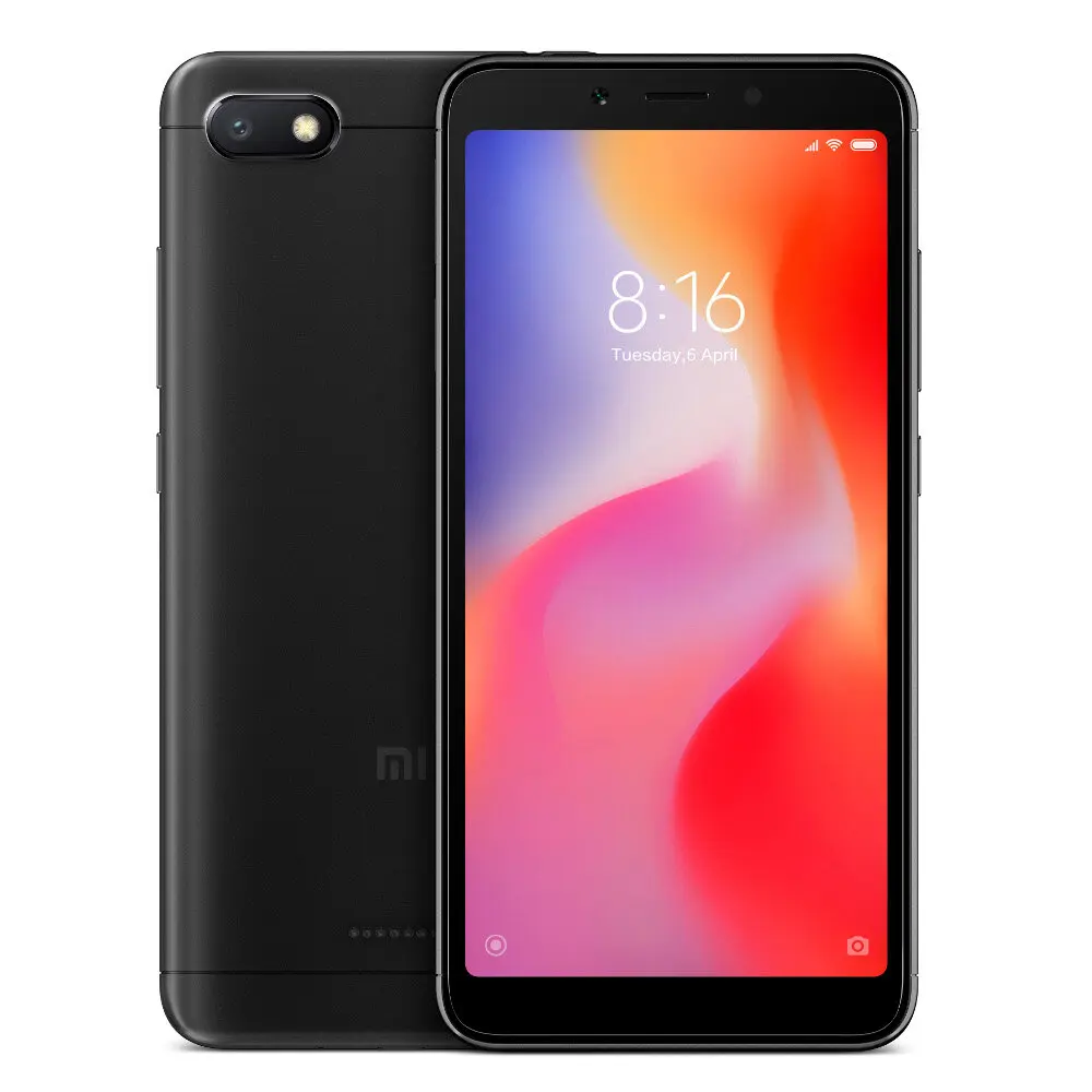 [REFURBISHED] REDMI 6A 3GBRAM 32GBROM ANDROID VERSION 8 5.45INCH SCREEN 3000MAH BATTERY 13MP 1080P CAMERA DUAL SIM 4G INTERNET