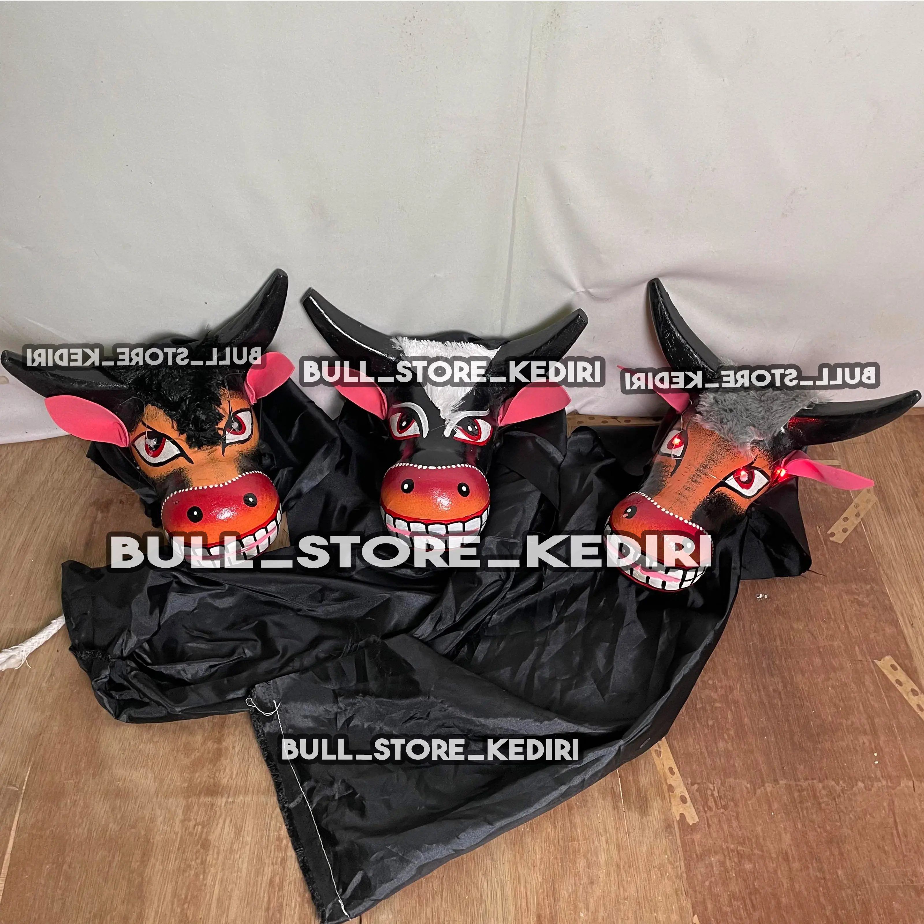 Bantengan Jambul Anak TK SD Kemul Panjang Mata Nyala Mberot Full Kayu