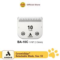 Gambar ANDIS Blade Ceramic Edge Size 10 (1,5mm) | Blade Clipper dari Octagon Pet Indonesia Kota Surabaya 1 Tokopedia