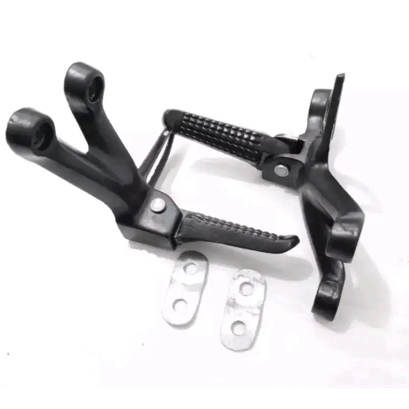 Foot Step Gantung satria FU Black & Chrome  Set Sepasang