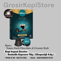 Gambar Kopi Kapsul Excelso Unakaffe Espresso 78g( 12kapsul@6,5g )| Coffee Capsule Excelso Unakaffe Espresso 78g dari GrosirKopiStore Kota Administrasi Jakarta Selatan 1 Tokopedia