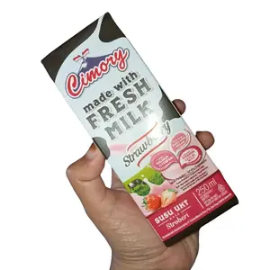 Susu Segar Cimory 250 ml Rasa Strawberry- Susu Segar Berkualitas - Milky
