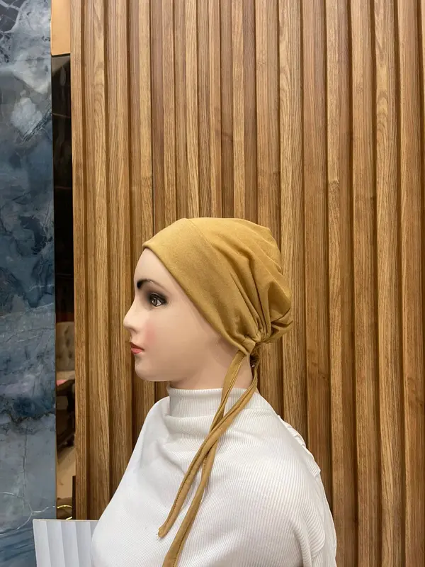 NOURAA Ciput Tali Basic - Ciput Turki - Ciput Arab Inner Hijab Malay 4