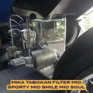 FILTER TABOKAN COVER KARBURATOR MIO SMILE SPORTY MIO SOUL KARBU AKRILIK TRANSPARAN